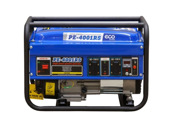 0225398943_2 Генератор бензиновый ECO PE-4001RS (2.8 кВт, 230 В, бак 15.0 л, вес 38 кг)