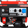 Бензиновый генератор A-iPower A6000EAX с электростартером, 5.5 кВт, 230В