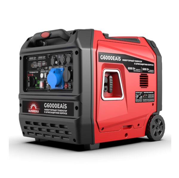 2 Тихий инверторный генератор SUNREKA G6000EAiS