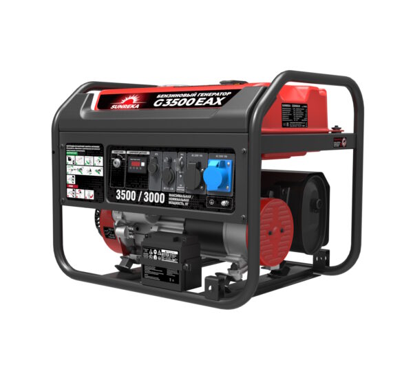 3 Бензиновый Генератор SUNREKA G3500EAX