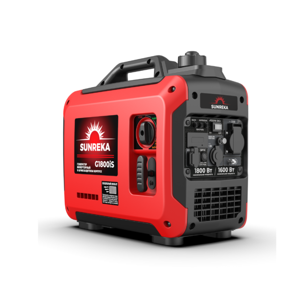 Безымянный Тихий инверторный генератор SUNREKA G1800iS